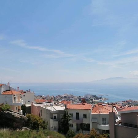 Breathtaking Sea View Apartment Kavála Luaran gambar