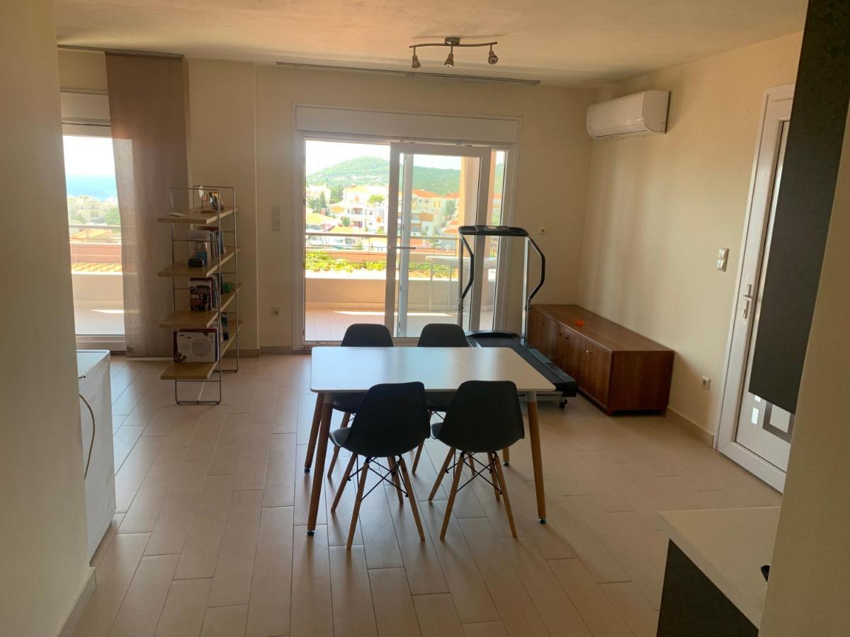 Breathtaking Sea View Apartment Kavála Luaran gambar